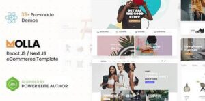Molla - React/Next eCommerce Template