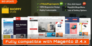 Shoppy Store - Responsive Magento 2 and 1.9 Theme