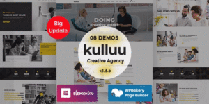 Kulluu - Creative Agency WordPress Theme