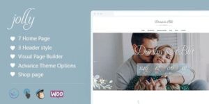 Jolly - Wedding Invitation & Planner WordPress Theme