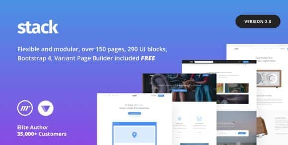 Stack - Multi Purpose HTML with Page Builder