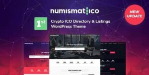 Numismatico - Cryptocurrency Directory & Listings WordPress Theme
