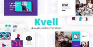 Kvell - A Creative Multipurpose Theme for Freelancers and Agencies