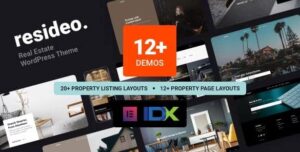 Resideo - Real Estate WordPress Theme