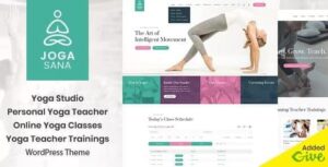 Jogasana - Yoga Oriented WordPress Theme
