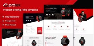Prolex - Product Landing Page Template
