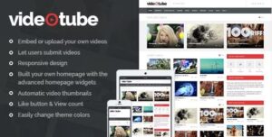 VideoTube - Responsive Video WordPress Theme