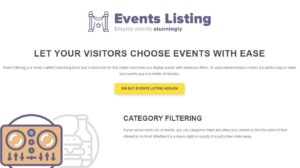 Events Listing Add-On [Tickera]