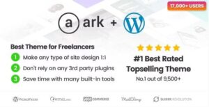 The Ark | WordPress Theme made for Freelancers