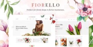 Fiorello - Florist and Flower Shop Theme