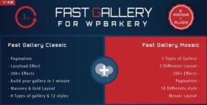 Fast Gallery for WPBakery Wordpress Plugin