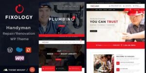 Fixology | Handyman Multi-Service WordPress Theme