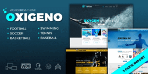 Oxigeno – Sports Club & Team WordPress Theme