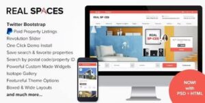 Real Spaces - WordPress Properties Directory Theme