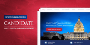 Candidate - Political WordPress Theme
