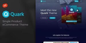 Quark - Single Product eCommerce Theme