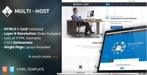 Multi Host - HTML Hosting Template