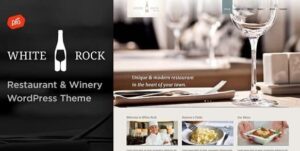 White Rock - Restaurant & Winery WordPress Theme
