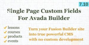 Custom Fields Element for Avada Builder