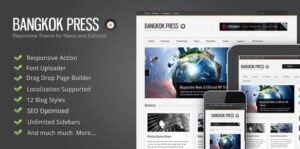 Bangkok Press - Responsive, News & Editorial WordPress