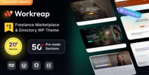 Workreap - Freelance Marketplace WordPress Theme