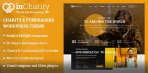 InCharity | Fundraising, Non-profit organization WordPress Theme