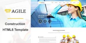 Agile - Building Construction Website Template