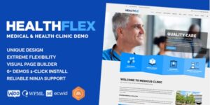 HEALTHFLEX - Doctor Medical Clinic & Health WordPress Theme