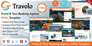 Travolo - Travel Agency & Tour Booking HTML Template