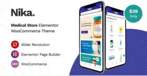 Nika - Medical Elementor WooCommerce Theme