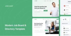 Jobcamp - Job Board & Directory Responsive Template
