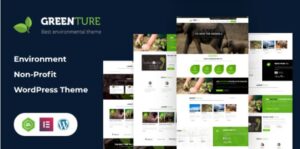 Greenture - Environment / Non-Profit WordPress Theme