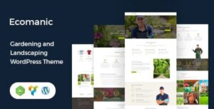 Ecomanic - Gardening and Landscaping WordPress Theme