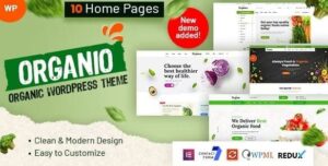 Organio - Organic Food Store WordPress