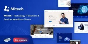 Mitech - Technology IT Solutions & Services WordPress Theme