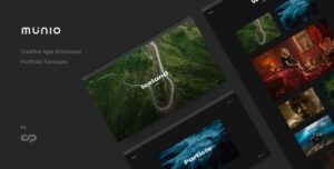 Munio - Creative Ajax Portfolio Showcase Slider Template