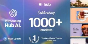 Hub - Responsive Multi-Purpose WordPress Theme