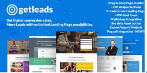 Getleads - Landing Pages Pack with Page Builder