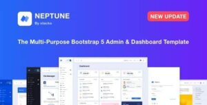 Neptune - Multi-Purpose Bootstrap 5 Admin Dashboard Template