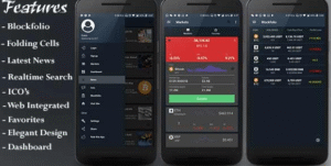 CCT - Crypto Currency Tracker Android App | Blockfolio | ICO's | Admob Ads | Notifications | News