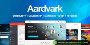 Aardvark - Community, Membership, BuddyPress Theme