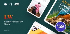 Lewis - Creative Portfolio WordPress Theme