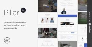Pillar Multipurpose HTML + Variant Page Builder