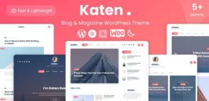 Katen - Blog & Magazine WordPress Theme