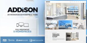 Addison - Architecture & Interior Design WordPress Theme