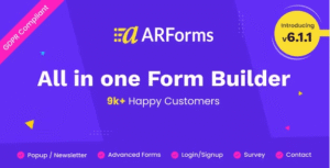 Wordpress Form Builder Plugin, Contact form - ARForms