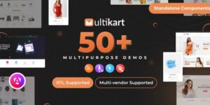 Multikart - Responsive Angular 20 eCommerce + Admin + Invoice + Email Template