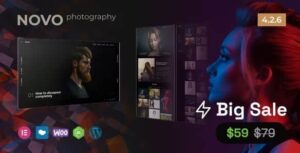 Novo - Photography WordPress