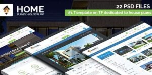 Home Planify - House Plans & Construction PSD template