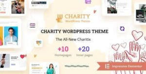 Charitix - Nonprofit Charity WordPress Theme